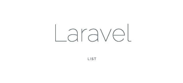 laravel home