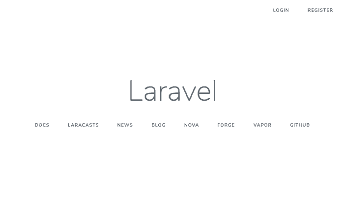 laravel web local