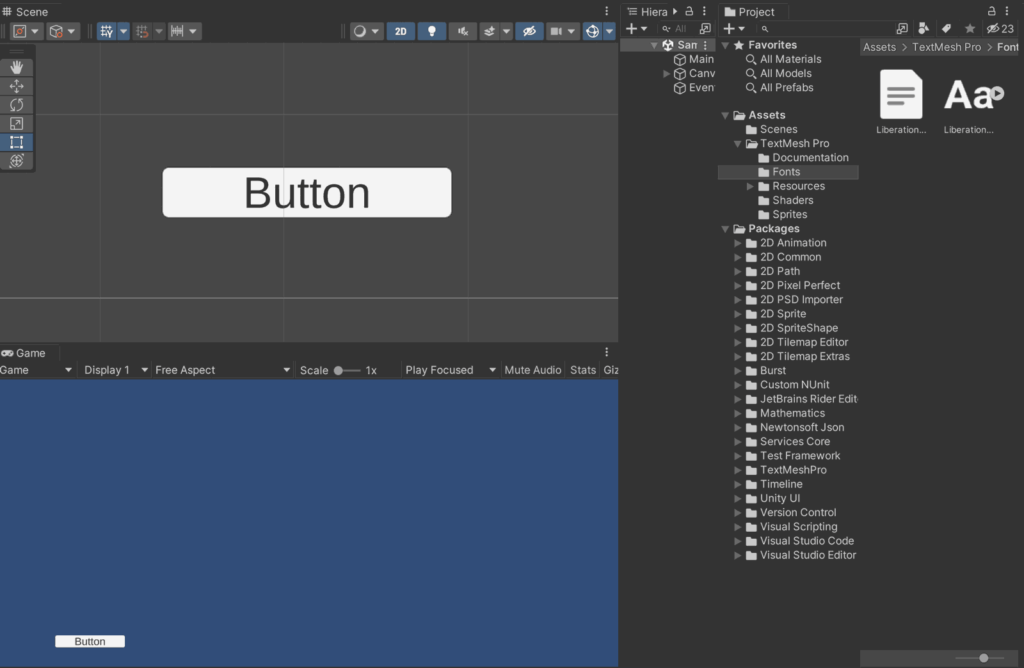 unity 追加したテキストやボタンの文字が表示されない時の解決方法！｜Programmer Life